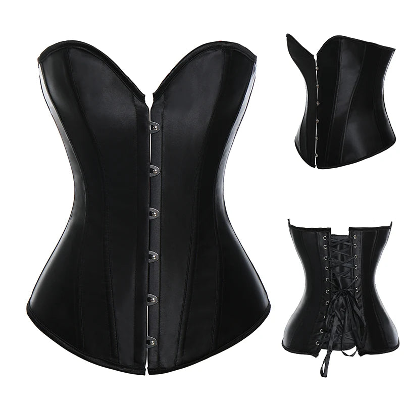 Corsetto Donna Sexy Modellante – Bustier Push Up Vita Stretta