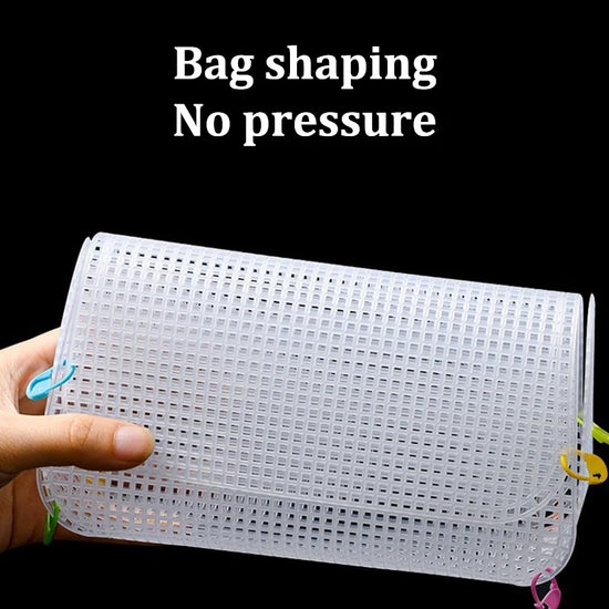 Kit DIY Borse Intrecciate Uncinetto – Kit Completo con Tela, Nastro e Accessori