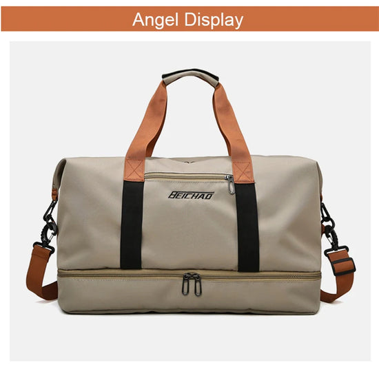 Borsa weekender / palestra donna 2025 – duffle impermeabile, compatta e versatile con tracolla e formato carry-on