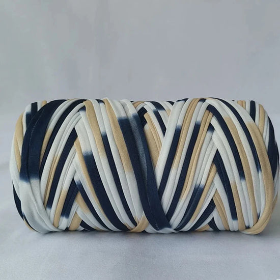 Fettuccia Intrecciata Multicolore 300 g – Filato Elasticizzato per DIY, Borse, Tappeti e Progetti Handmade