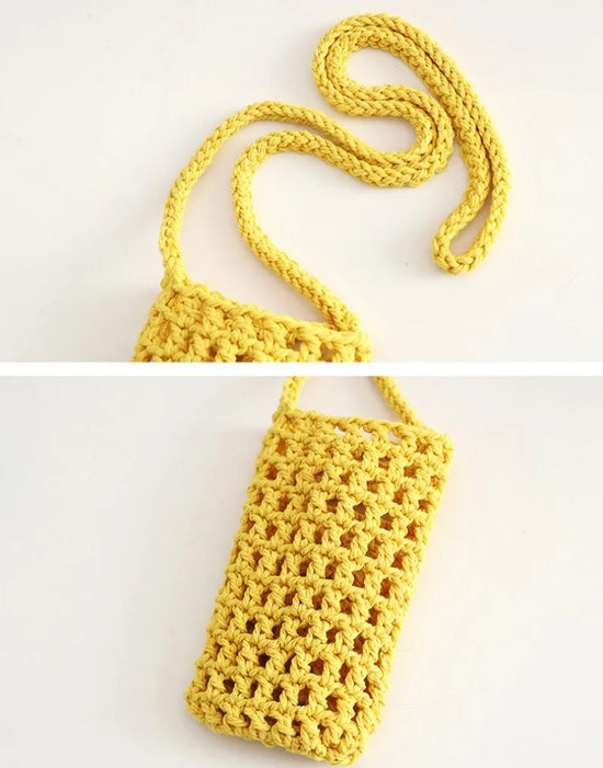 Mini Tracolla per Telefono e Colorata Phone pocket