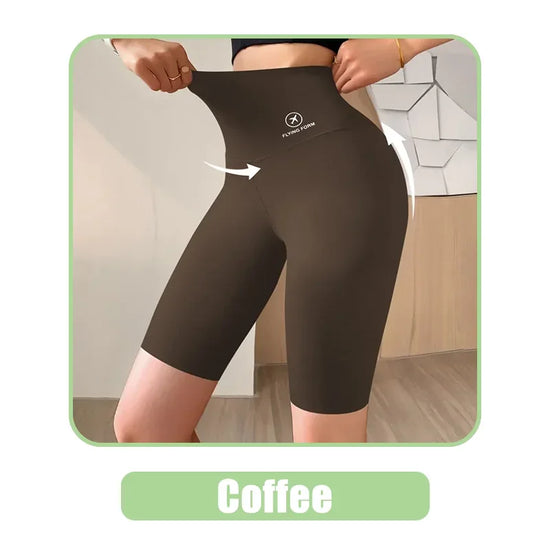 Shorts donna push-up vita alta 2025 – cycling fitness leggings per palestra e yoga