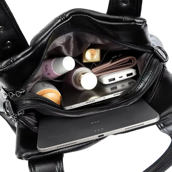 Borsa a tracolla donna con tasche e scomparti - foto 63 della galleria