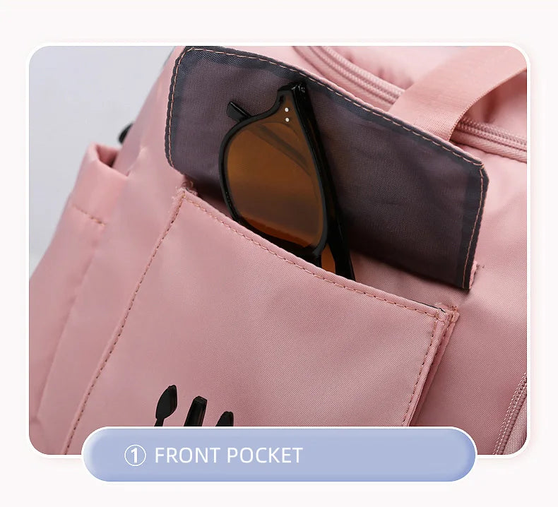 Borsa sportiva donna 2025 – duffel con doppio comparto asciutto/bagnato ideale per palestra, nuoto e viaggi