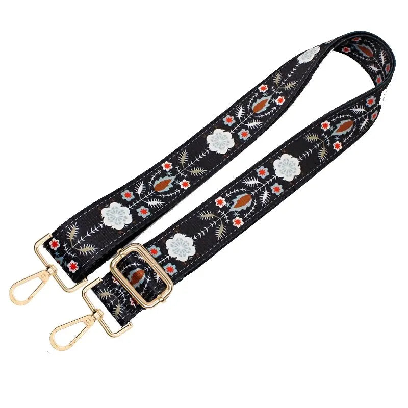 Tracolla borsa regolabile stile “guitar strap” 2025 – cinghia staccabile stampata, originale crossbody / shoulder strap