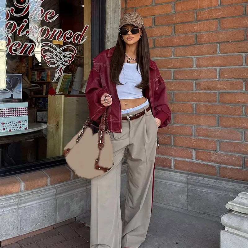 Bomber Donna Collo Alto con Zip - immagine 42