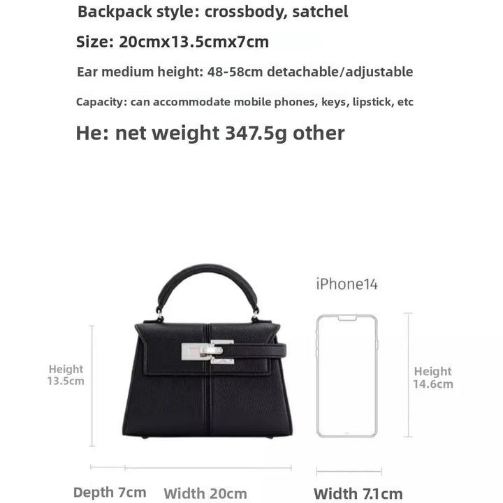 Borsa donna JWPEI “Elise” – crossbody commuter in eco-pelle elegante, divisorie interne, borsa da lavoro & tempo libero 2025