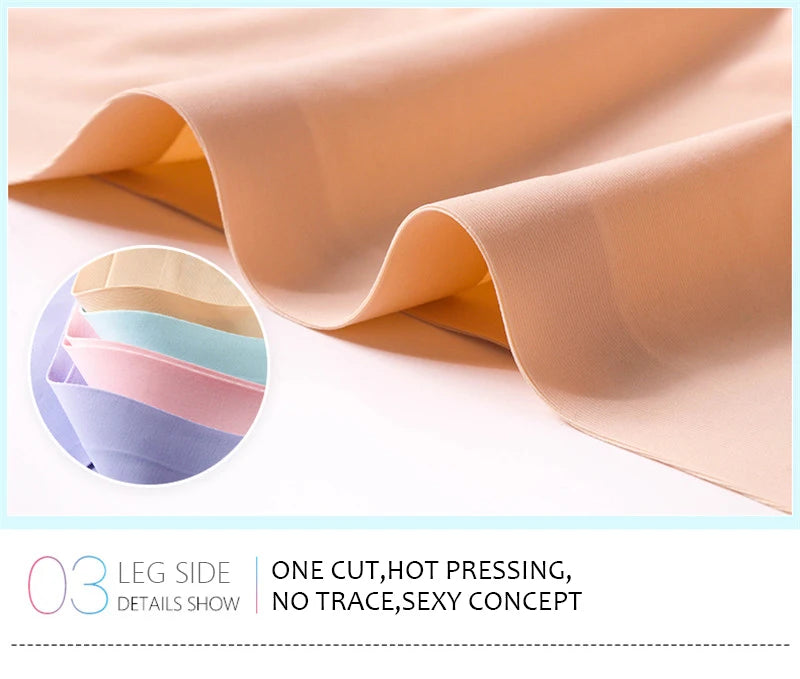 Set 9 pezzi perizomi donna seamless in ice-silk – mid-rise, mutandine traspiranti comfort quotidiano taglie grandi