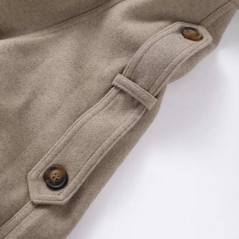 Giacca donna con collo alto e bottoni, modelli 01-04