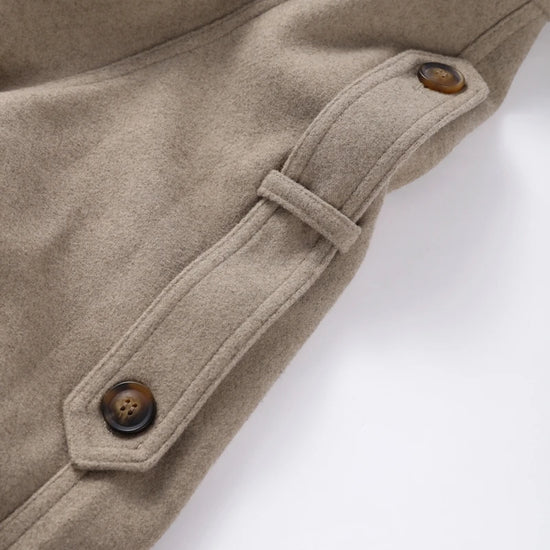 Giacca donna con collo alto e bottoni, modelli 01-04