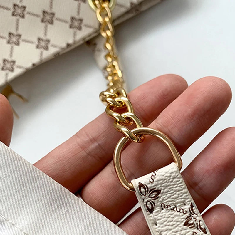 Borsa a mano in pelle morbida per presbiopia – Tote spaziosa con accessori pendenti, borsa a tracolla per donna