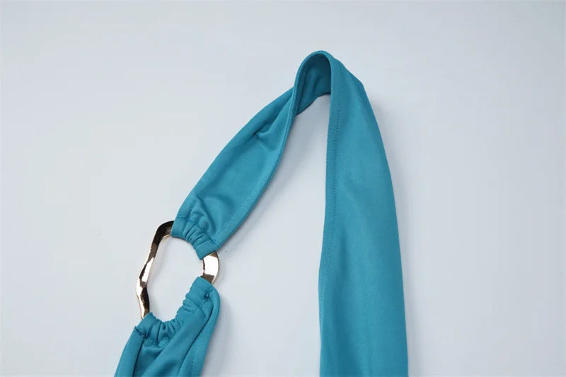 Abito Maxi Donna Elegante con Scollo a V Profondo | Backless Party Dress Sexy