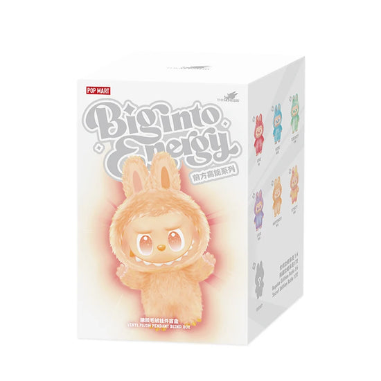 POP MART The Monsters Big Into Energy – Vinil / peluche pendant blind box, collezione limitata, altezza 17 cm