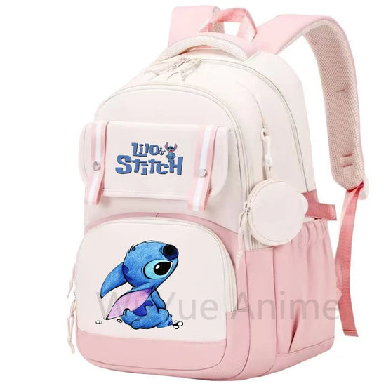 Zaino grande capacità Lilo & Stitch – impermeabile, per laptop, multiuso bambino/adulto 2025