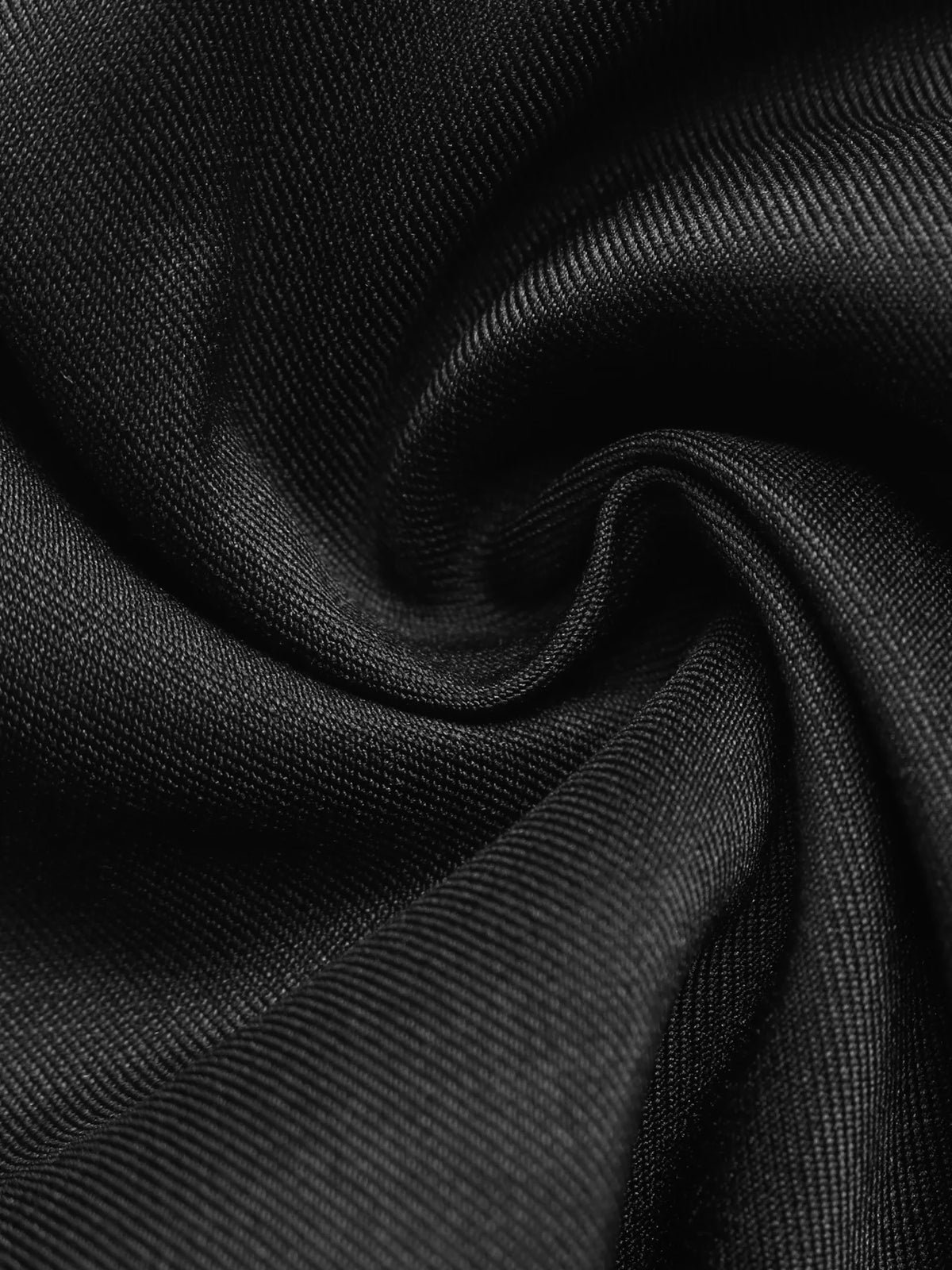 Abito blazer nero con pizzo e maniche lunghe
