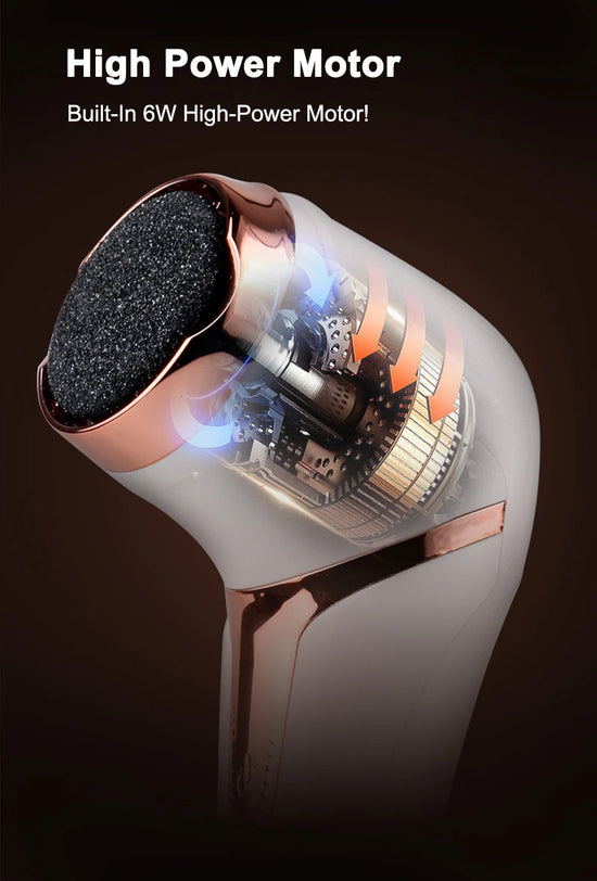 Rimuovi Calli Elettrico per Piedi – Pedicure Professionale Levigatore Talloni