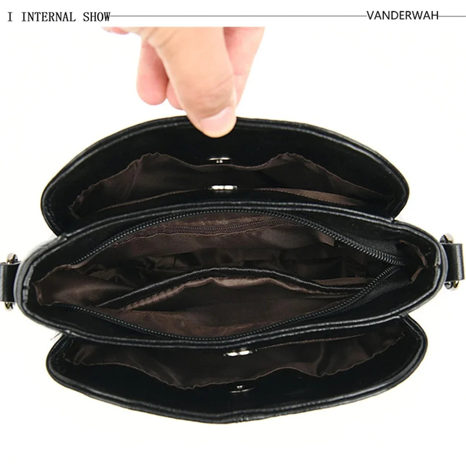 Borsa a tracolla donna con tasche e scomparti - foto 113 della galleria