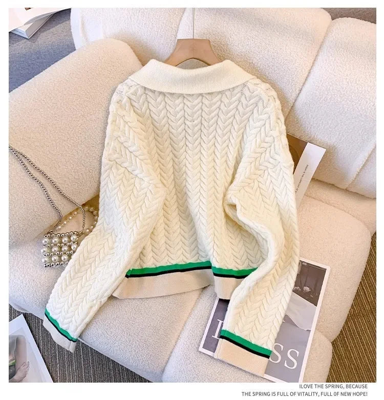 Completo Donna Maglia 2 Pezzi – Set Autunno/Inverno Casual in Knit