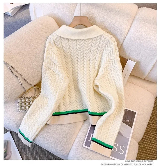 Completo Donna Maglia 2 Pezzi – Set Autunno/Inverno Casual in Knit