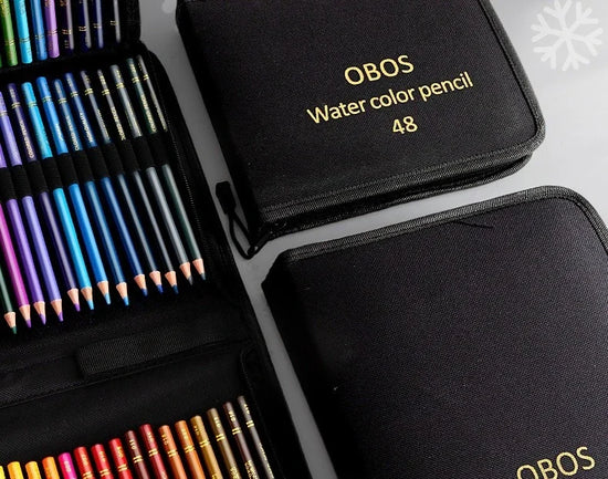 Set Matite Colorate 48/72/120/200 Colori – Oil e Acquerellabili per Disegno