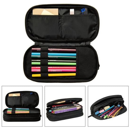 Meme 6 7 Six Seven Italian Steal A Brainrot 67 Pencil Case Canvas Pencil Box Child Vintage College School Pencil Cases Supplies
