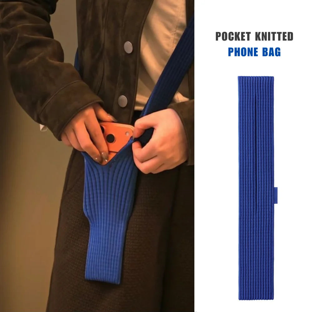 Phone Pocket Borsa Tracolla – 40-80 cm, Per Cellulare
