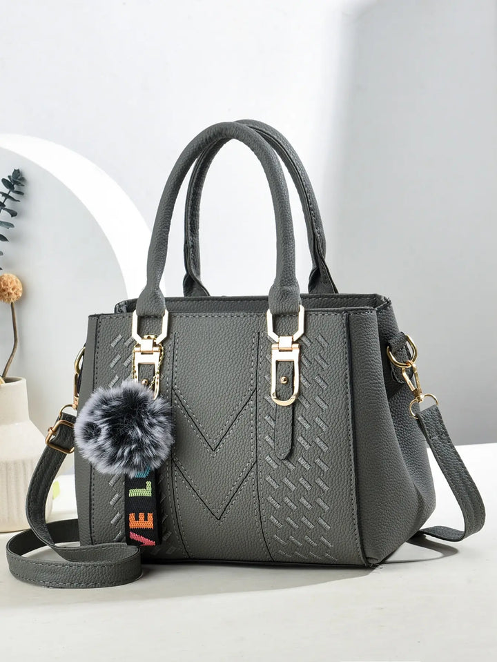 Borsa donna capiente ricamata 2025 – crossbody grande capacity con ricami floreali, borsa da spalla per uso quotidiano elegante