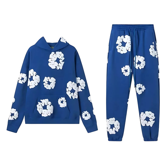 Set felpa con cappuccio e pantaloni unisex 2025 – Stampa 3D casual, morbido e confortevole, ideale per primavera e autunno
