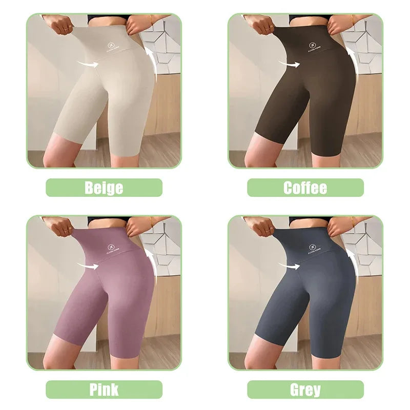 Shorts donna push-up vita alta 2025 – cycling fitness leggings per palestra e yoga