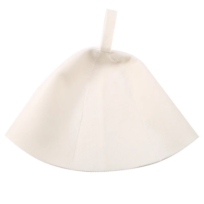 Cappello Sauna Sauna Hat in Feltro Anti-Calore Stile Russo | Protezione Testa