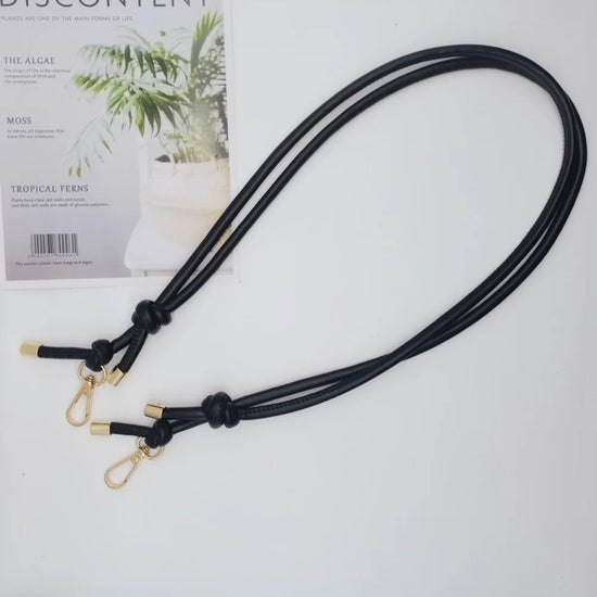Tracolla in pelle regolabile per borsa fai da te – Lunghezza 80–140 cm