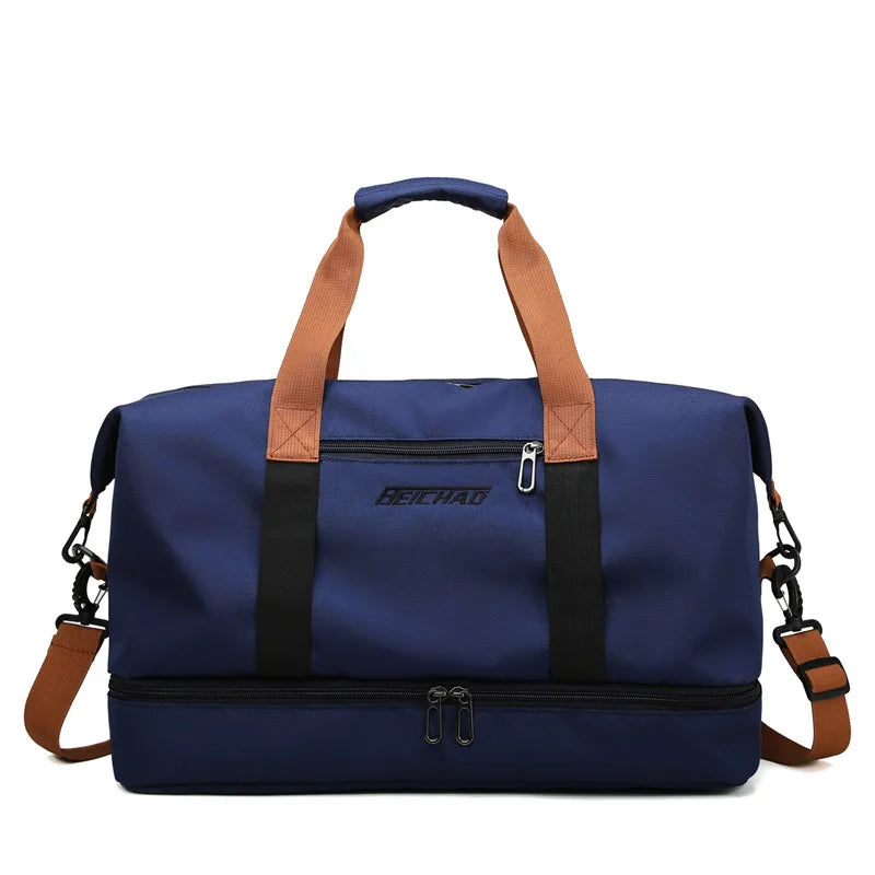 Borsa weekender / palestra donna 2025 – duffle impermeabile, compatta e versatile con tracolla e formato carry-on