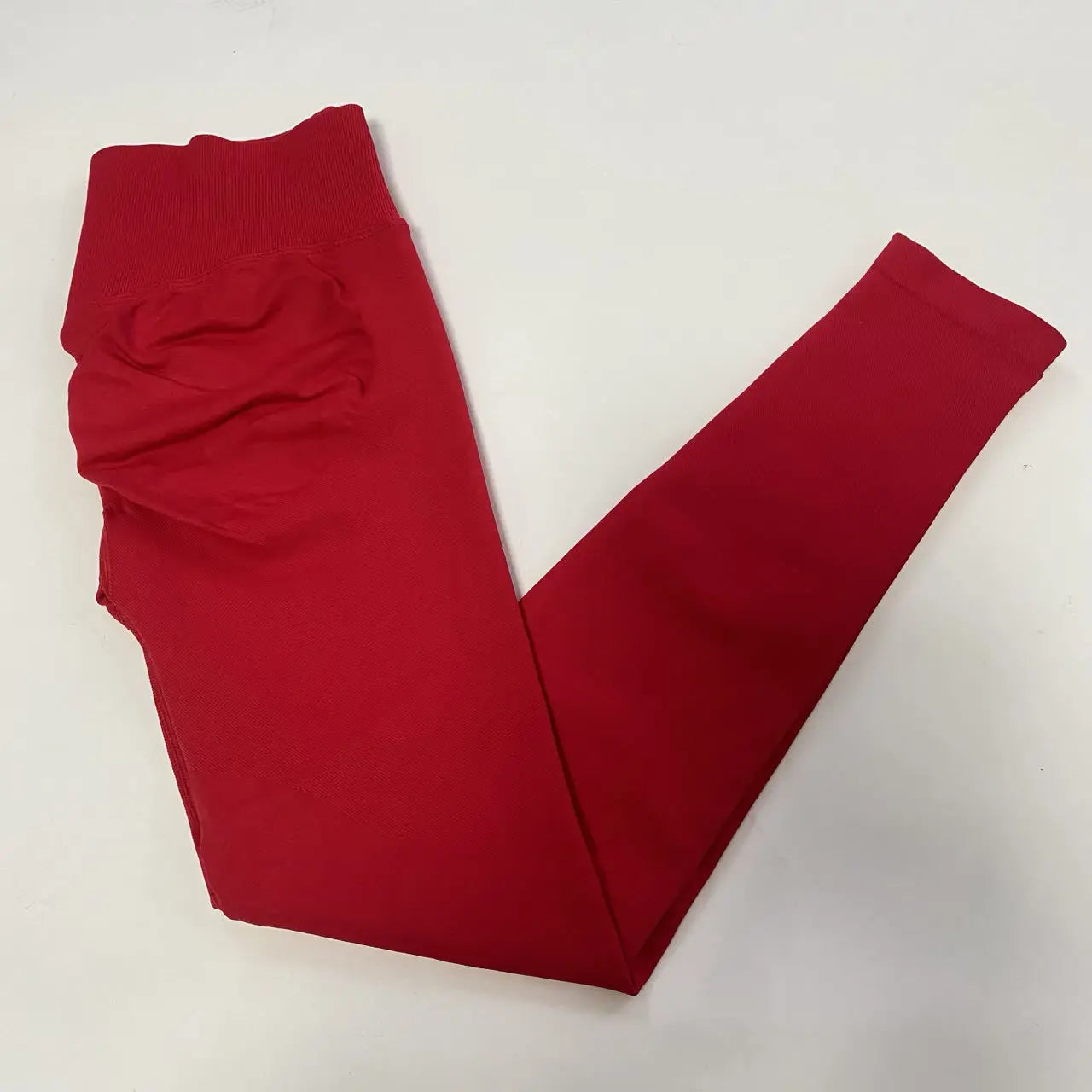 Leggings Teveo con Logo – Seamless Yoga & Gym per Donna, Vita Alta e Scrunch