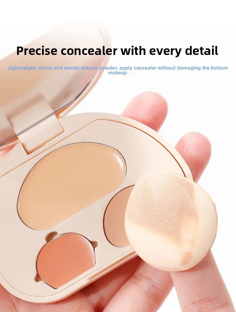 Set 5 spugnette makeup ultra morbide “cheese cow” – compatibili dry & wet