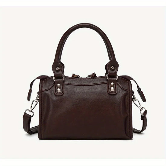 Borsa tote donna in similpelle dal look retrò – grande capacità, perfetta per il lavoro, lo shopping e l’ufficio 2025