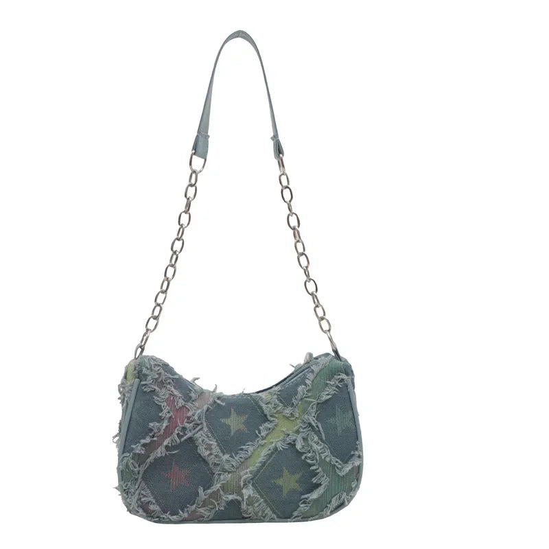 Borsa etnica donna 2025 – underarm bag spalla casual versatile, stile etnico estivo trendy