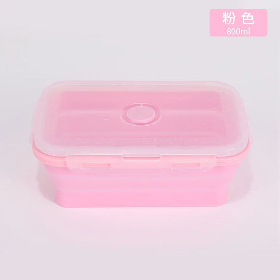 Contenitori Alimentari Pieghevoli 4 Pezzi – Set Salvaspazio in Silicone
