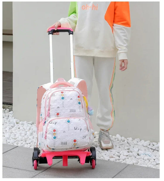 Zaino trolley Stitch 2-in-1 Disney 2025 – grande capacità, torretta, impermeabile e per laptop