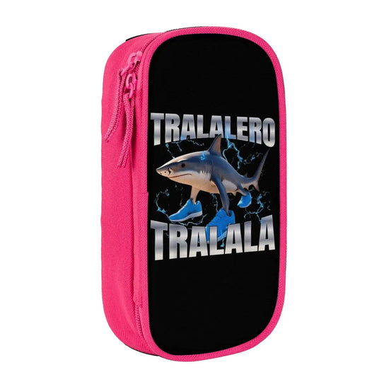 Astuccio Tralalero Tralala – Pencil Case Shark Meme Italian Brainrot, Divertente e Virale