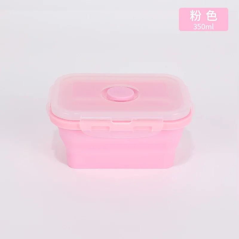 Contenitori Alimentari Pieghevoli 4 Pezzi – Set Salvaspazio in Silicone