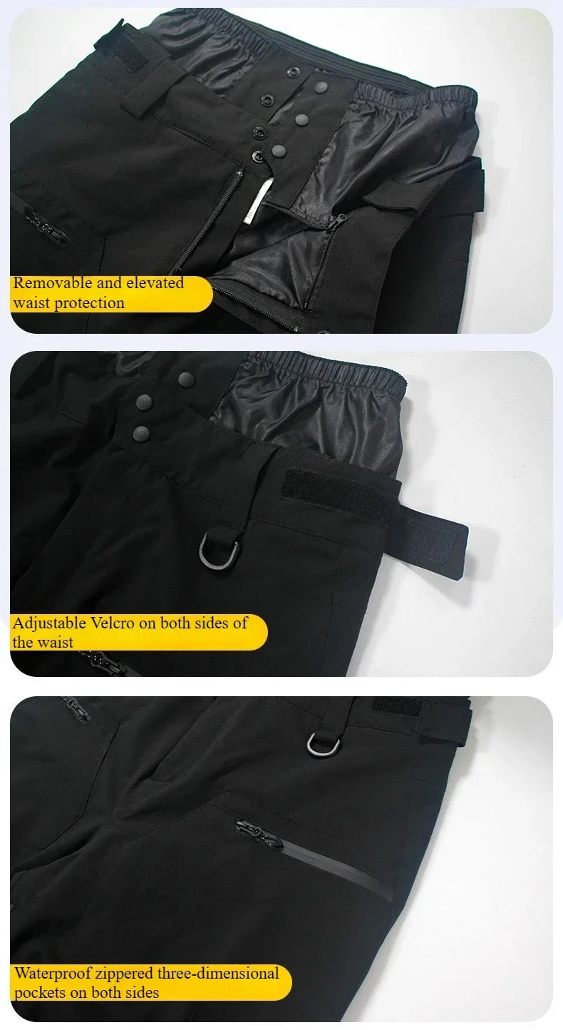 Pantaloni da neve donna 2025 impermeabili e antivento – snow pants termici tecnici per sci, snowboard e attività all’aperto