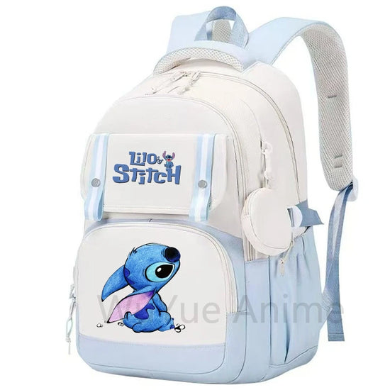 Zaino grande capacità Lilo & Stitch – impermeabile, per laptop, multiuso bambino/adulto 2025