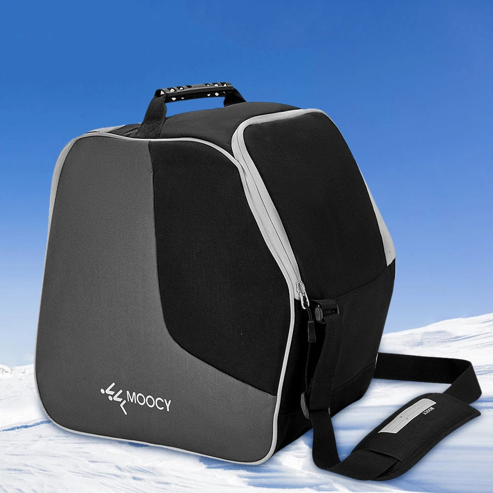 Borsa per scarponi da sci & snowboard impermeabile – porta-boot leggera da viaggio, casco, guanti con scomparto wet/dry