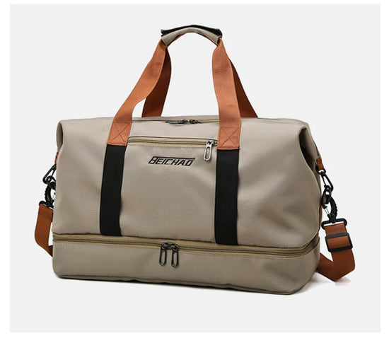 Borsa weekender / palestra donna 2025 – duffle impermeabile, compatta e versatile con tracolla e formato carry-on