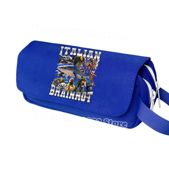 Astuccio Italian Brainrot Astuccio scuola| Idee regalo divertenti per studenti e ufficio