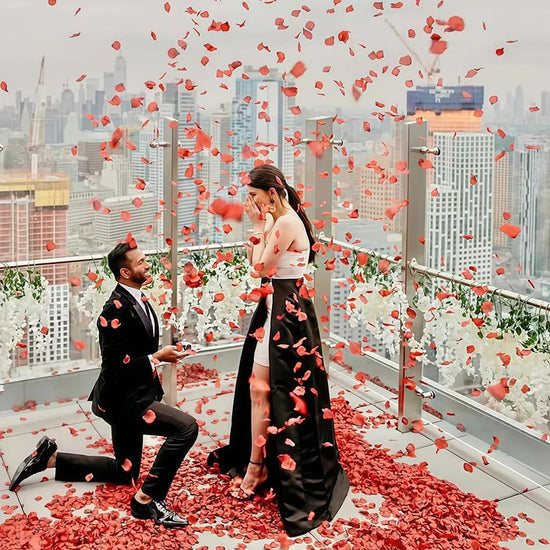 Petali di Rosa Artificiali 100–1000 pezzi – Decorazioni Romantiche San Valentino