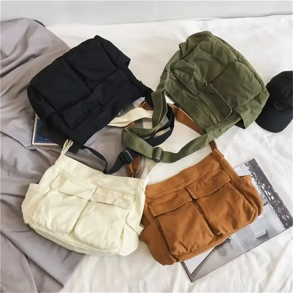Borsa a tracolla donna con tasche e scomparti - foto 55 della galleria