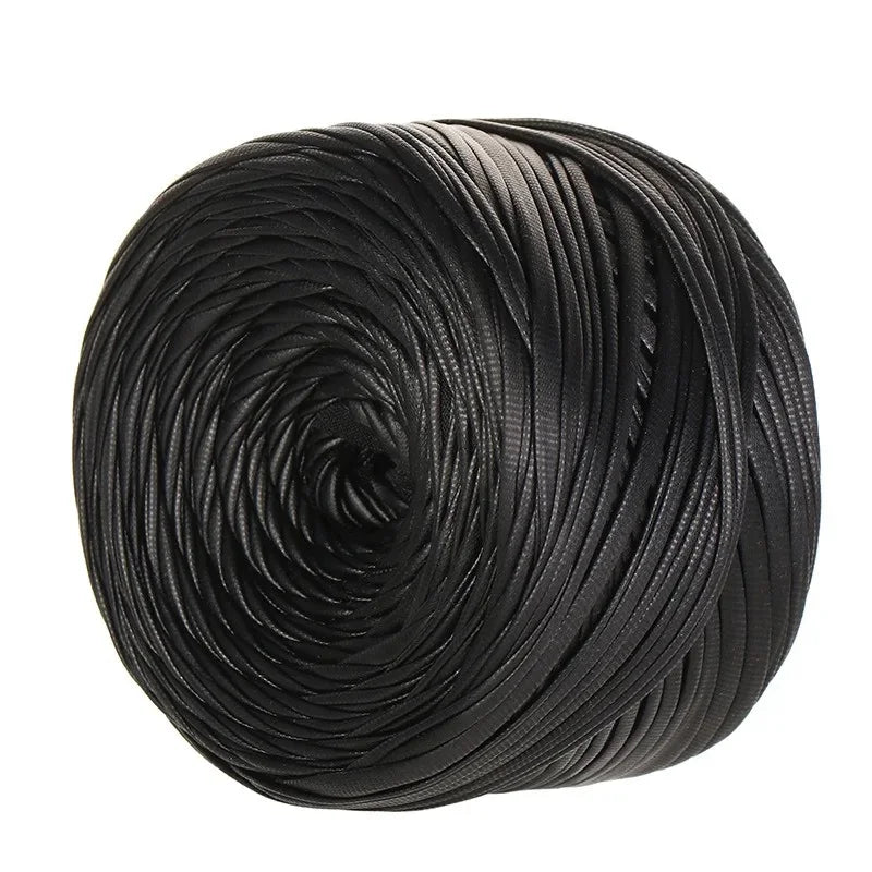 Filo in finta pelle (nappa matte) 200 g – yarn grosso per lavori fai-da-te: borse, uncinetto, craft & decorazioni