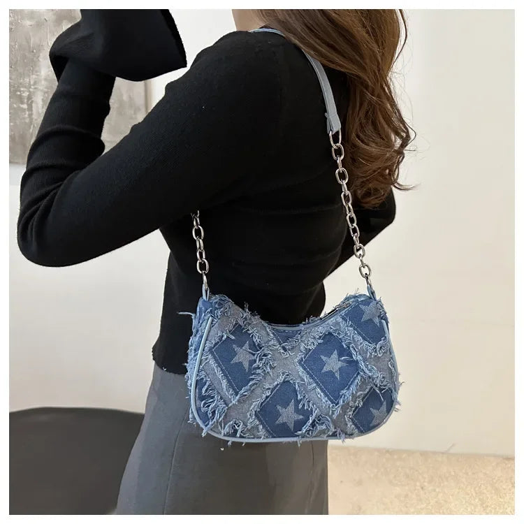 Borsa etnica donna 2025 – underarm bag spalla casual versatile, stile etnico estivo trendy