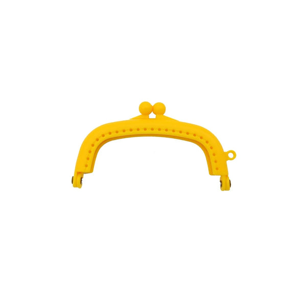8,5 cm telaio in resina plastica per borsa con foro e chiusura a bacio – accessorio per borse fai-da-te e uncinetto